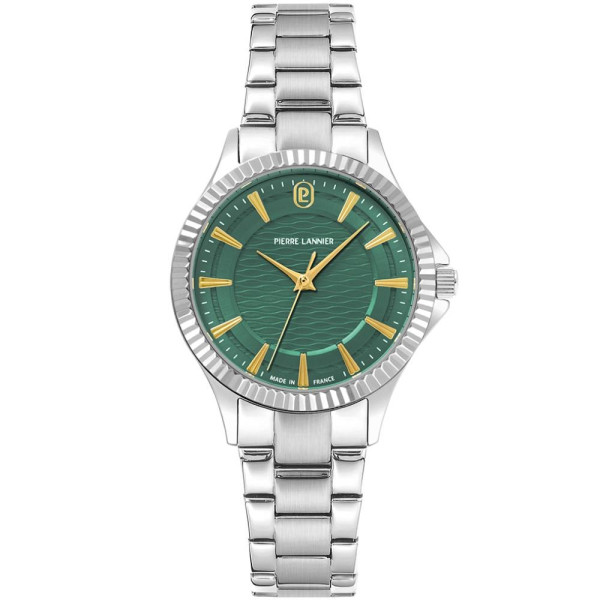 Pierre Lannier 017G671 дамски кварцов часовник със зелен циферблат ClassicWatches.bg
