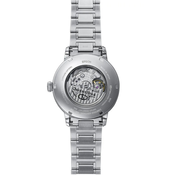 Orient Star RE-BT0007L часовник с индикатор за резерв и полускелетен циферблат ClassicWatches.bg