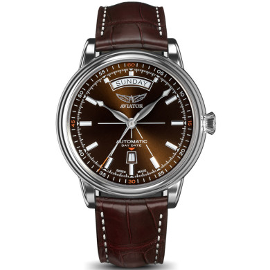 ЧАСОВНИК AVIATOR DOUGLAS DAY-DATE 45MM V.3.20.0.140.4
