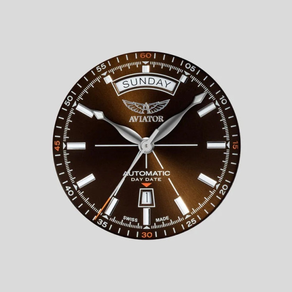 ЧАСОВНИК AVIATOR DOUGLAS DAY-DATE 45MM V.3.20.0.140.4