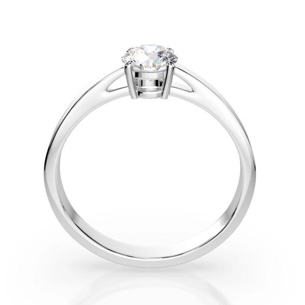 годежен пръстен cara k101-10012 gia диамант 0.5 ct класически дизайн classicwatches.bg
