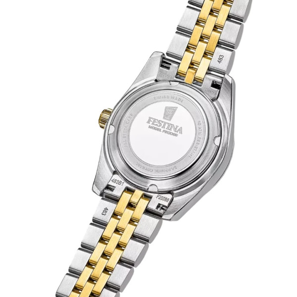 festina елегантен дамски часовник с винтова коронка