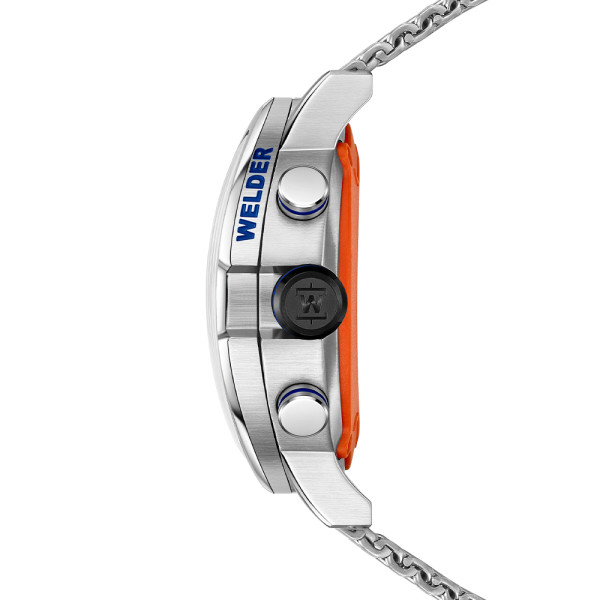 welder wwmd1001 мъжки часовник dual time функция стоманен дизайн classicwatches.bg