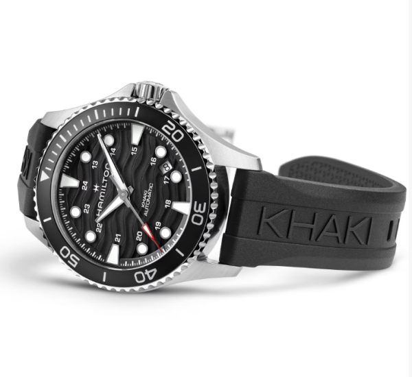hamilton khaki navy scuba auto 40mm rubber strap classicwatches.bg
