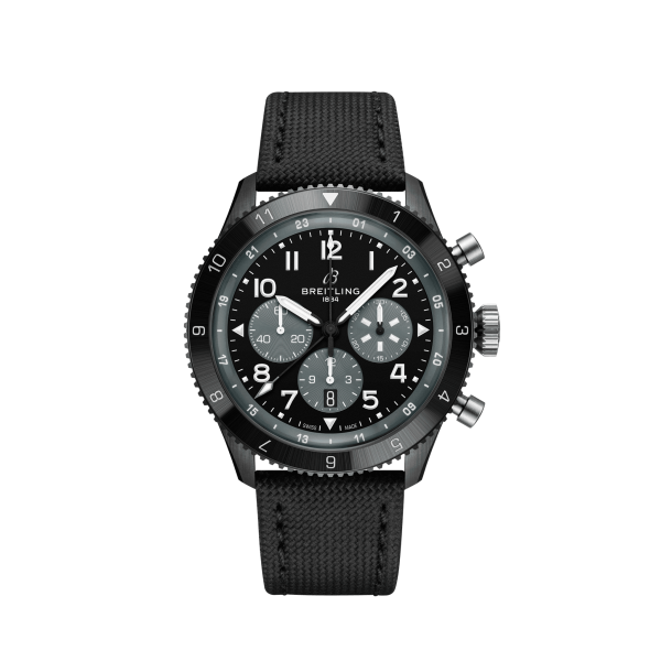 BREITLING SUPER AVI B04 CHRONOGRAPH GMT 46  MOSQUITO NIGHT FIGHTER SB04451A1B1X1