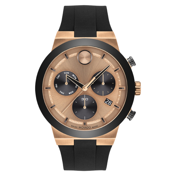 MOVADO FUSION CHRONOGRAPH QUARTZ 42MM MEN'S WATCH 3600854