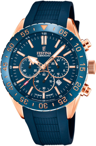 FESTINA CHRONOGRAPH 44MM MEN`S WATCH F20516/1