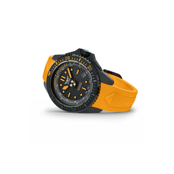 aviator v.1.43.5.368.0 черен циферблат с SuperLuminova ClassicWatches.bg
