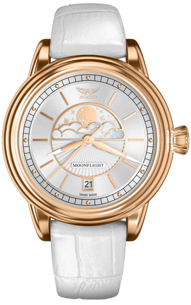 АVIATOR DOUGLAS MOONFLIGHT 36MM V.1.33.2.251.4