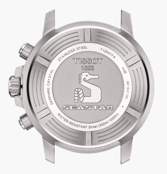 TISSOT SEASTAR 1000 CHRONOGRAPH QUARTZ 45.5MM MEN'S WATCH T120.417.11.091.01