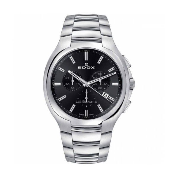 Edox Les Bémonts Ultra Slim Chronograph 10239 3 NIN