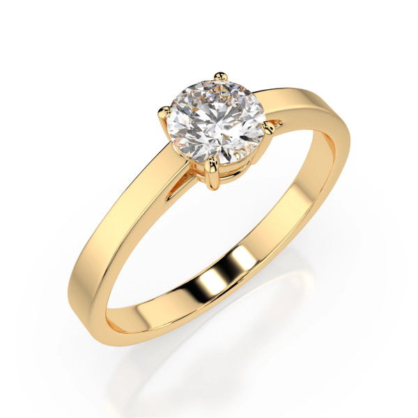 Cara пръстен с диамант 0.50 ct GIA сертификат – ЗЛАТНО БИЖУ 14К K101-10012/1Y(5.1)/14K
