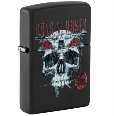 Запалка Zippo - Guns N' Roses, Flower Skull Design
