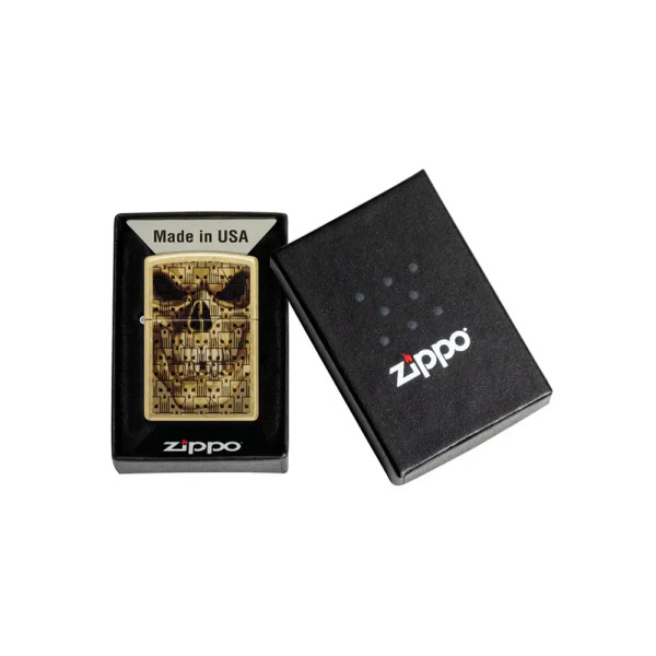 Zippo Skulls On Skulls Design запалка