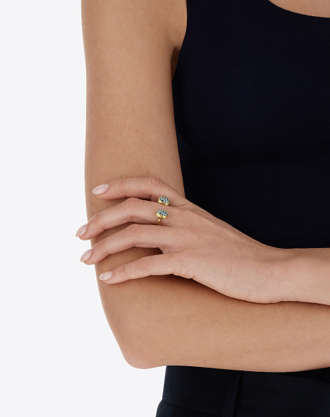 Nanis Boules пръстен син топаз AH12-609