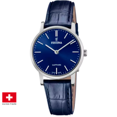 FESTINA SWISS MADE 29.3MM LADIES WATCH F20021/1