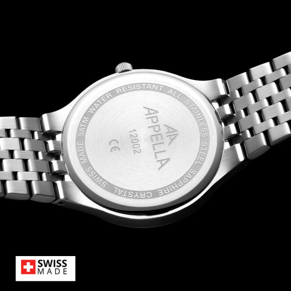 Appella L12002.5133DQ часовник от благородна стомана ClassicWatches.bg