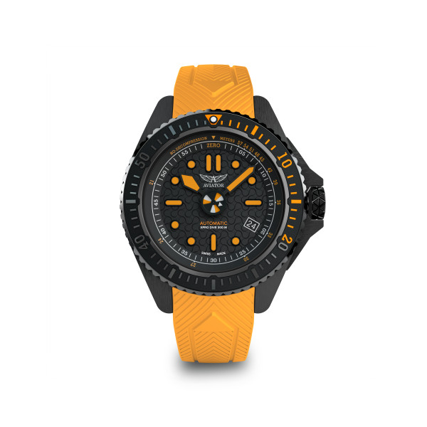 aviator v.1.43.5.368.0 автоматичен часовник отпред ClassicWatches.bg
