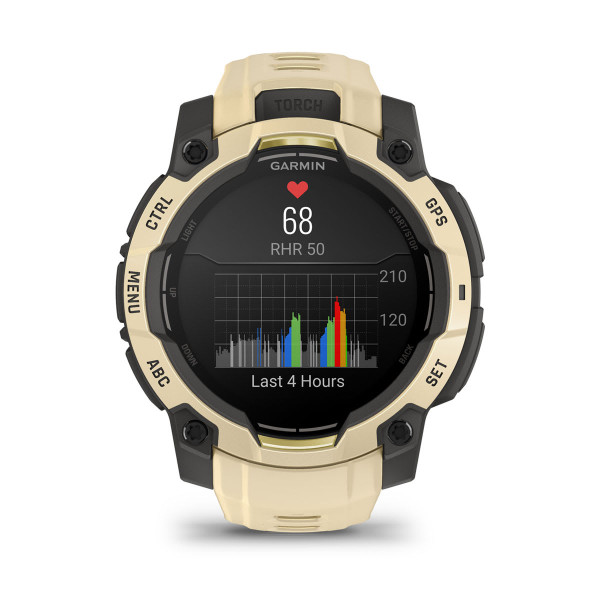 Garmin Instinct 3 Amoled Citrine с Citrine Band каишка 010-02936-02