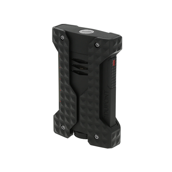 Запалка S.T.Dupont WINDPROOF Brushed lighter Black W21323
