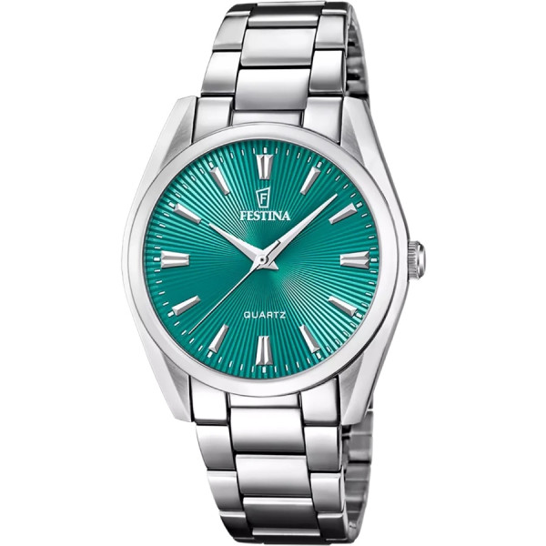часовник festina boyfriend f20622 q дамски зелен циферблат classicwatches.bg
