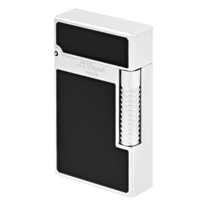 ЗАПАЛКА S.T.DUPONT  LE NEW GRAND DUPONT BLACK LACQUER AND PALLADIUM C23010
