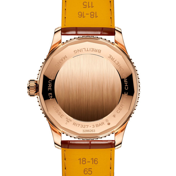 Navitimer Automatic 36 R17327211A1P1 със сапфирено стъкло и антирефлексно покритие  classicwatches.bg