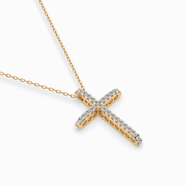 CARA DIAMANTI Златно колие с диаманти K104-10026Y