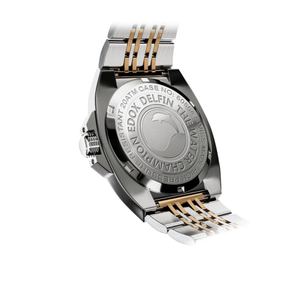 Edox Delfin 1973 Date 50504-357RM-AIR