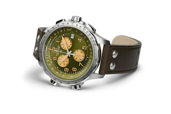 ЧАСОВНИК HAMILTON KHAKI AVIATION X-WIND GMT 46MM H77.932.560