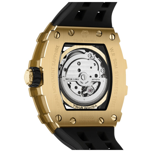 TSAR BOMBA T-Elemental Automatic Black TB8208D-13