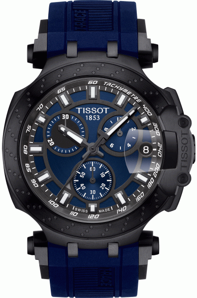 TISSOT T-RACE CHRONOGRAPH QUARTZ 47.6x43MM MEN'S WATCH T115.417.37.041.00