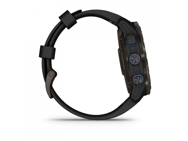 GARMIN Descent™ Mk3i - 51мм Carbon grey DLC титан с черна силиконова каишка