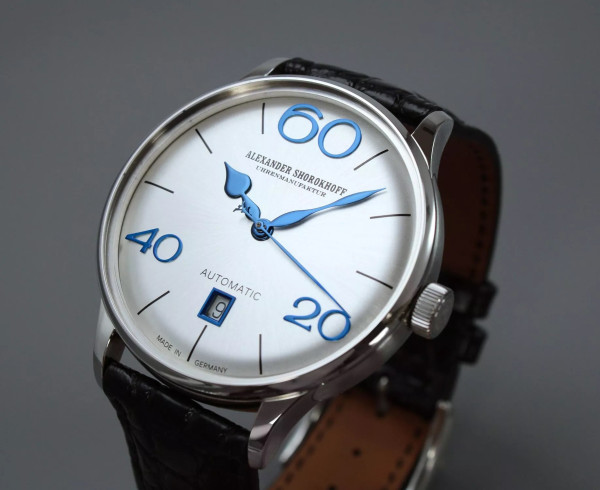 ALEXANDER SHOROKHOFF SIXTYTHREE SILVER 40MM  LIMITED EDITION 50PCS AS.LA02-1