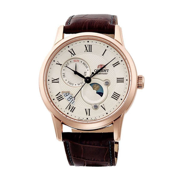 ORIENT SUN AND MOON 43MM MEN'S WATCH RA-AK0007S