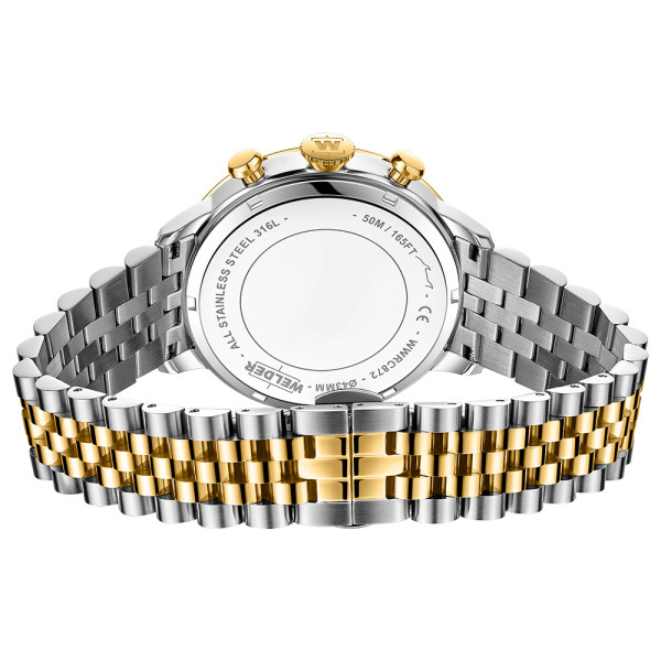 часовник welder moody 43 мм двуцветен дизайн classicwatches.bg