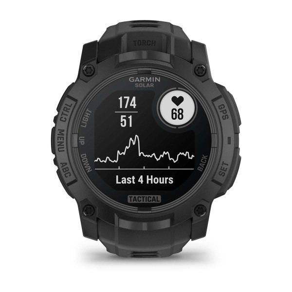 Garmin Instinct 3 Solar Tactical Edition Black с Black каишка 010-02935-50