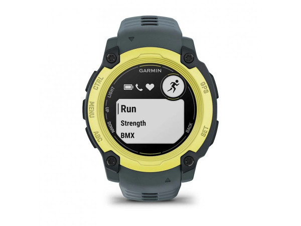 ЧАСОВНИК GARMIN INSTINCT E 40MM ELECTRIC LIME С TWILIGHT КАИШКА 010-02932-01