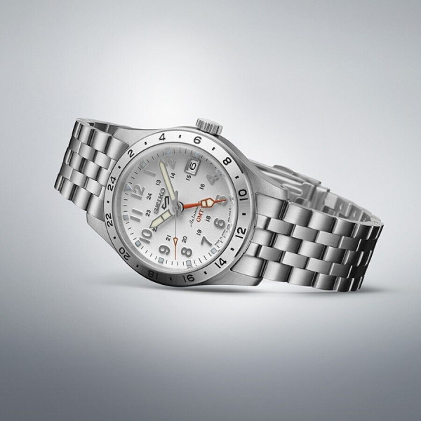 seiko ssk059k1 gmt стрелка оранжева ClassicWatches.bg