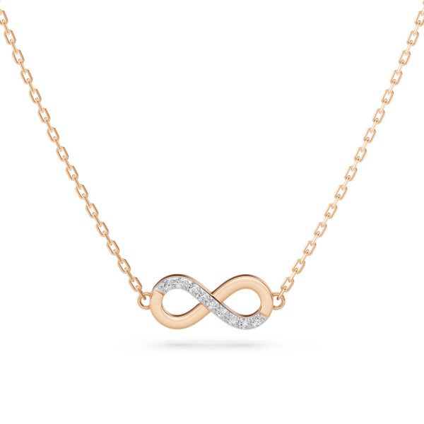 Cara колие с диаманти 0.05 ct – ЗЛАТНО БИЖУ 14К K104-10072R/14K