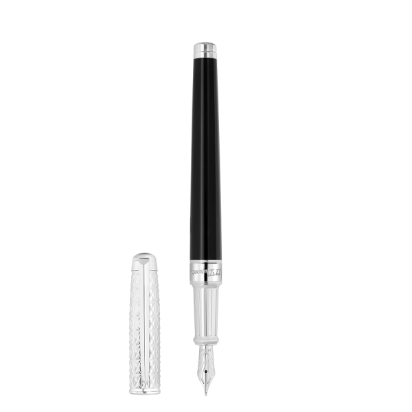 Писалка S.T.DUPONT Line D Eternity Large Black And Palladium 420220L