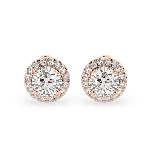 Cara обеци с диаманти 1.00+0.19 ct GIA сертификат K102-10095R