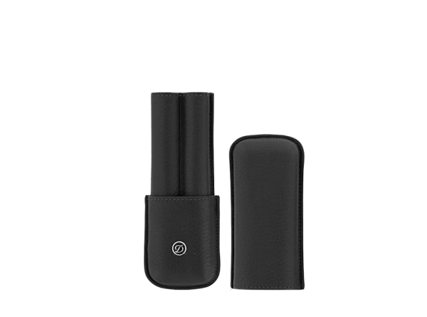 Калъф за 2 пишещи S.T.Dupont Rigid PEN Case 2 x Black 7131