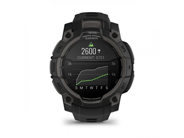 GARMIN INSTINCT 3 AMOLED 45ММ BLACK С BLACK КАИШКА 010-02936-00