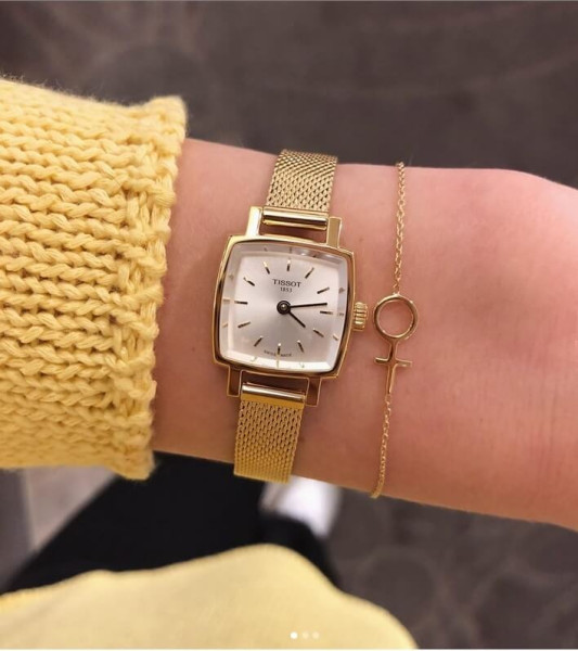 TISSOT LOVELY SQUARE QUARTZ 20X20MM LADIES WATCH  T058.109.33.031.00