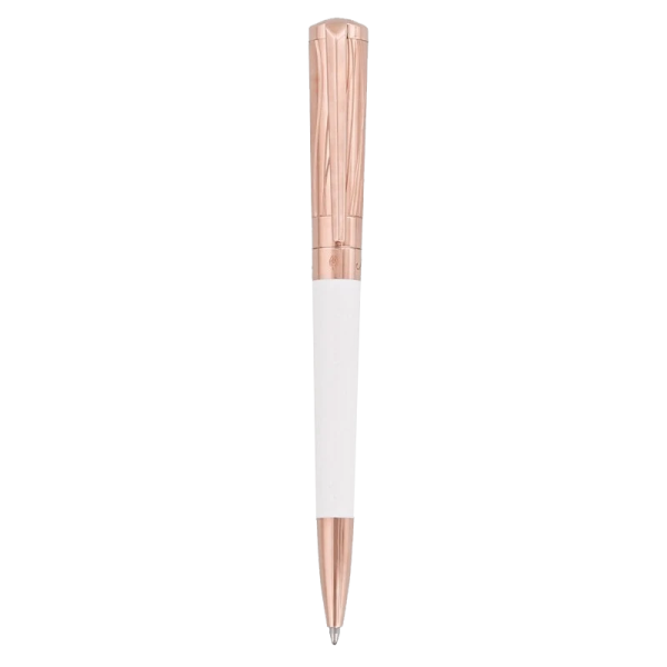 ХИМИКАЛКА LIBERTÉ “HER” / WHITE LACQUER/PINK GOLD  465398