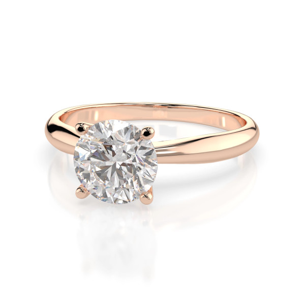 Cara пръстен с диамант 1.00 ct GIA сертификат – ЗЛАТНО БИЖУ 14К K101-10021R(6.5)/14K