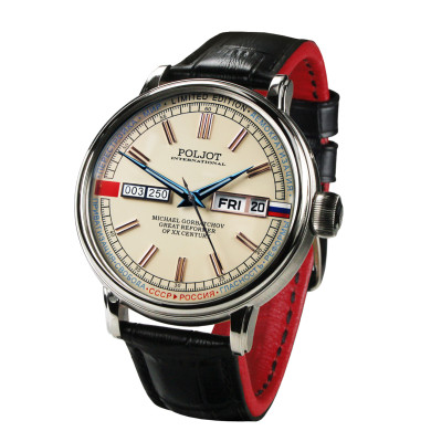 POLJOT INTERNATIONAL MICHAEL GORBATCHOV DAY&DATE AUTOMATIC LIMITED EDITION 250PIECES MEN'S WATCH 2427.1546512
