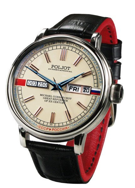 POLJOT INTERNATIONAL MICHAEL GORBATCHOV DAY&DATE AUTOMATIC LIMITED EDITION 250PIECES MEN'S WATCH 2427.1546512
