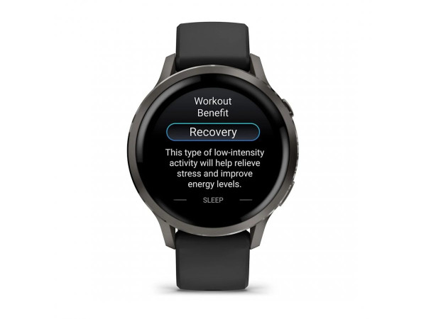 Garmin Venu 4 41mm Slate/Black – GPS смарт часовник с LED фенер – ClassicWatches.bg